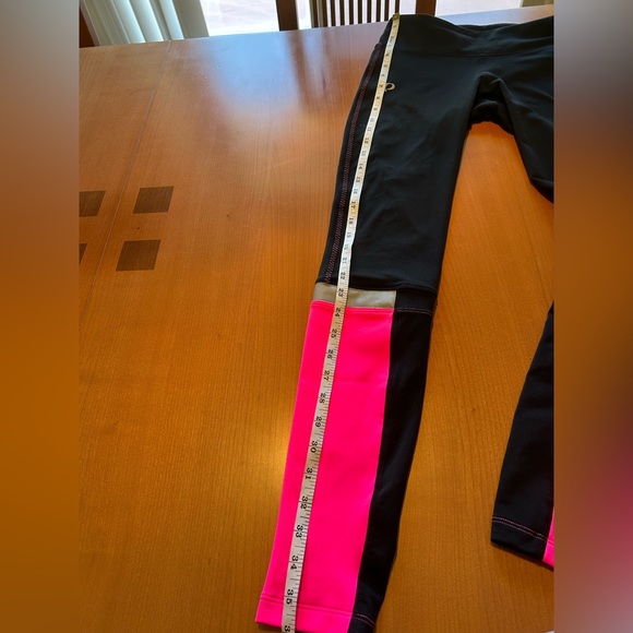 Pearl Izumi Black Pink and Silver Leggings - Picture 9 of 11